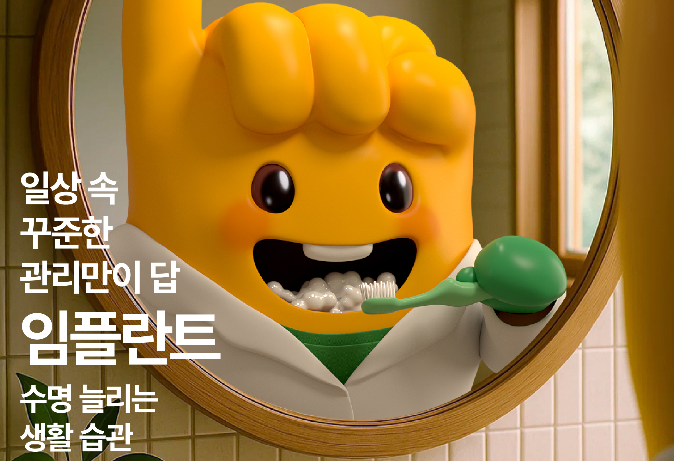 임플란트 수명 늘리는 생활 습관