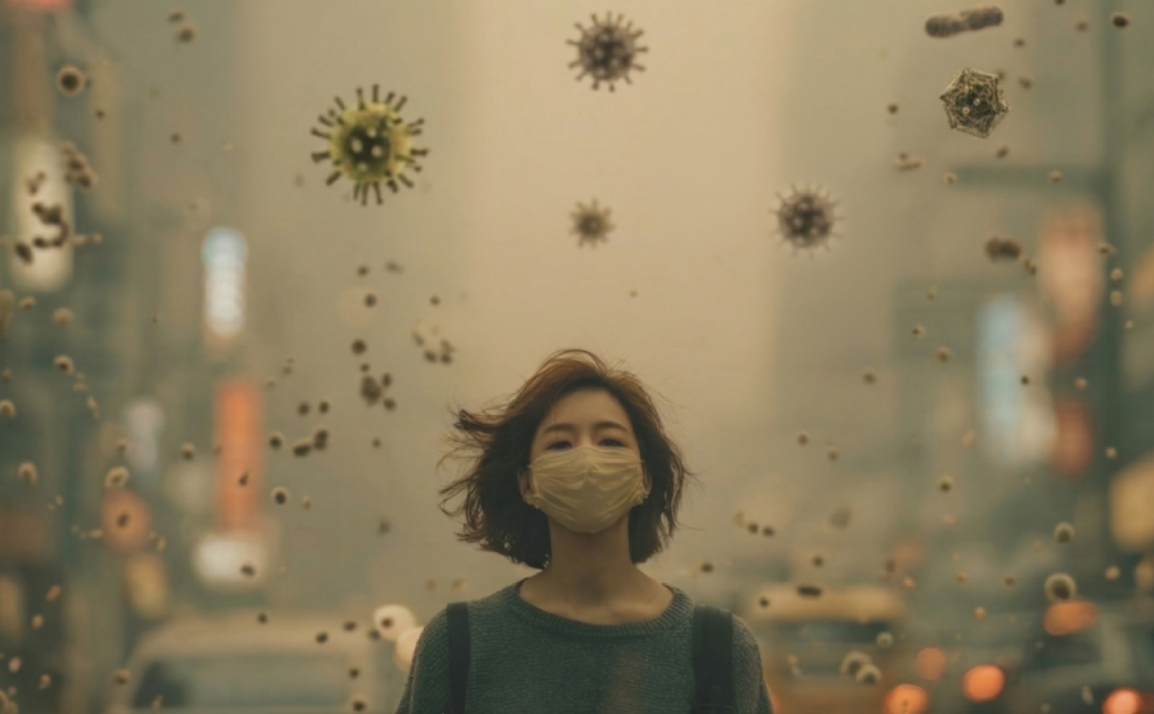 보이지 않는 미세먼지의 습격